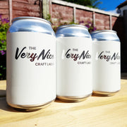 The Very Nice Craft Lager - 1 box, 24 cans - The Very Nice Gang
